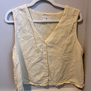 Lou & Grey linen blend tank